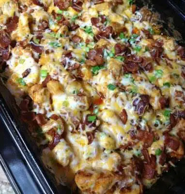Loaded Chicken and Potatoes