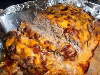 Cheesy BBQ Meatloaf