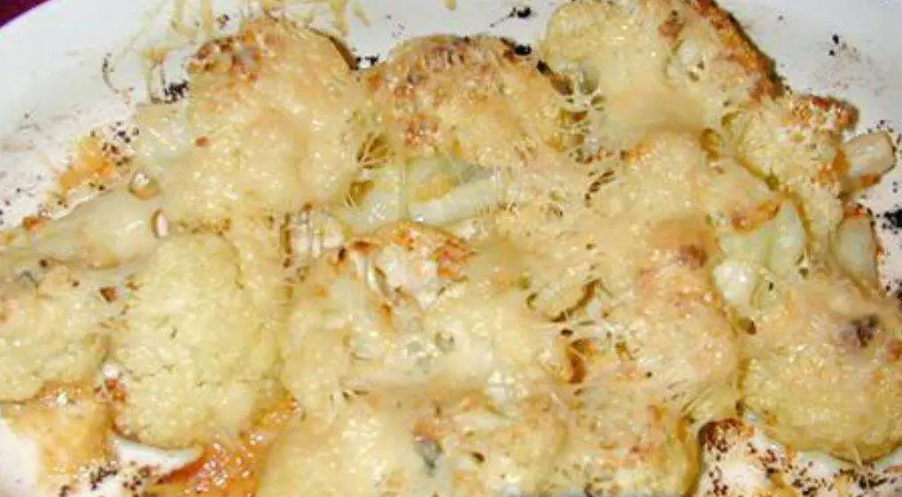 Parmesan Garlic Cauliflower