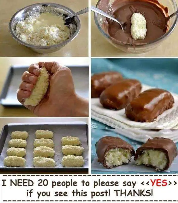 Mounds Bars with just 3 ingredients