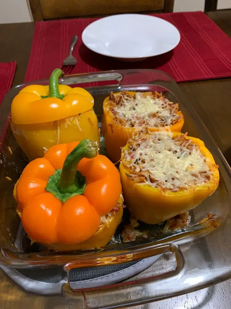 Cheesy Italian Stuffed Peppers