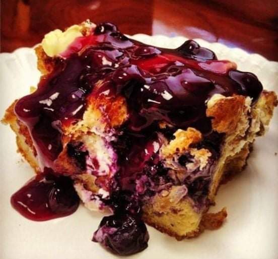 Make Ahead Blueberry French Toast