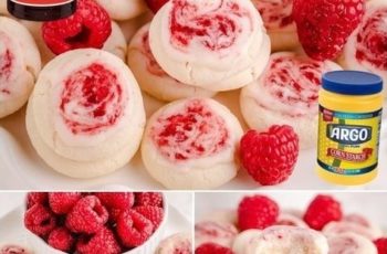 Raspberry Meltaway Cookies